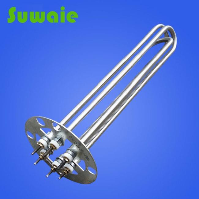 3 phase flange immersion heaters